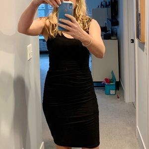 James Perse size 2. Black tank dress.